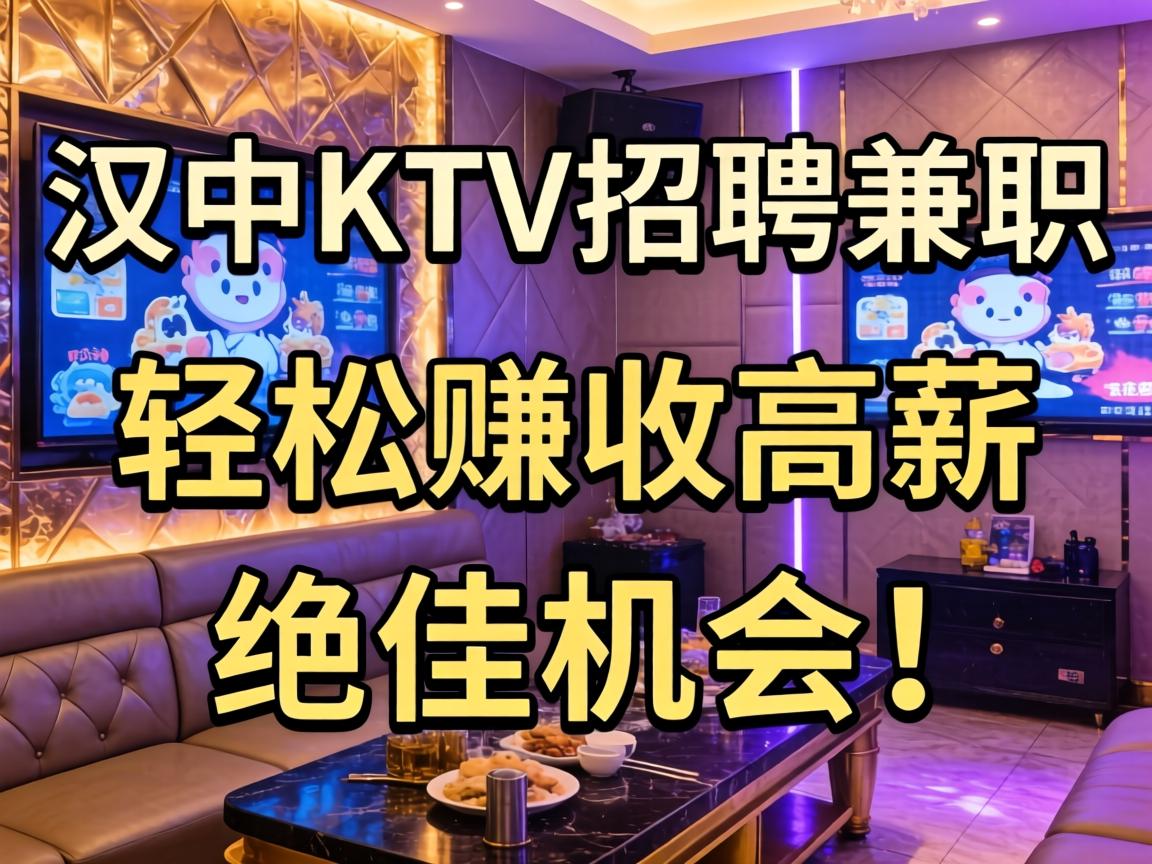 汉中KTV招聘兼职,轻松赚取高薪的绝佳机会!