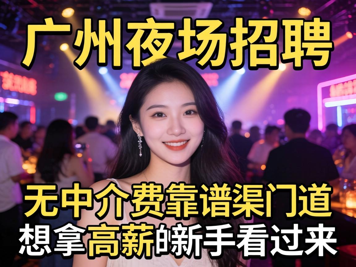 广州夜场招聘无中介费靠谱渠道 想拿高薪的新手看过来