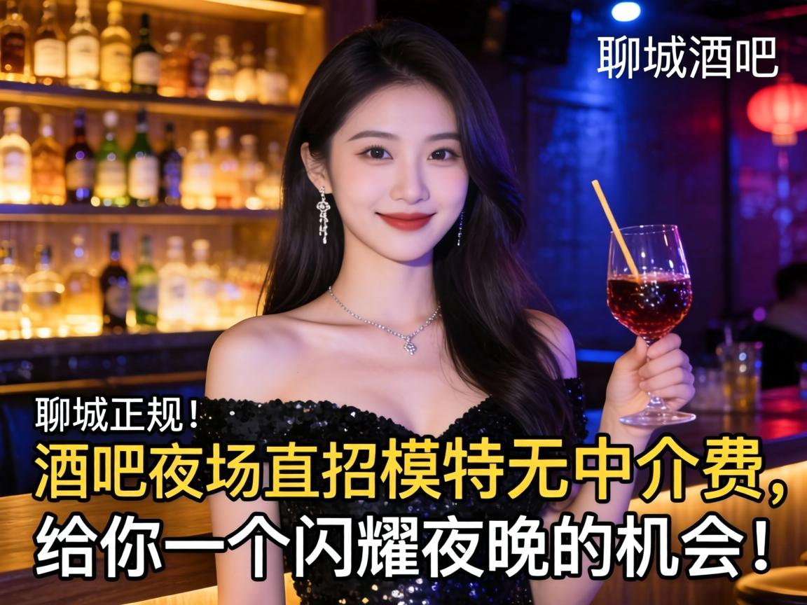 聊城正规酒吧夜场直招模特无中介费，给你一个闪耀夜晚的机会！