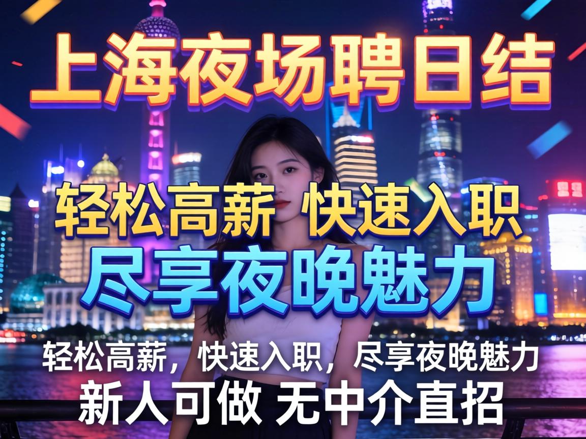 上海夜场招聘日结——轻松高薪,快速入职,尽享夜间魅力 新人可做 无中介直招 上海夜场招聘日结——轻松高薪,快速入职,尽享夜间魅力 新人可做 无中介直招