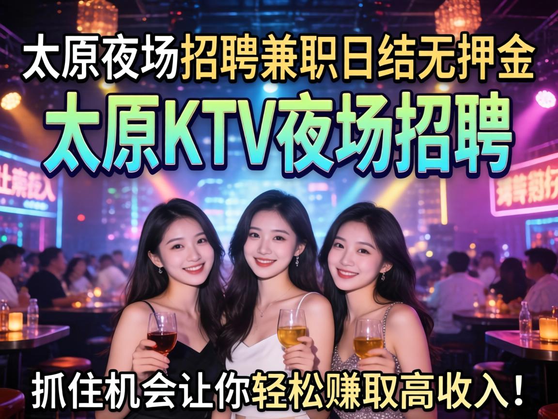 太原夜场招聘兼职日结无押金，太原KTV夜场招聘，抓住机会让你轻松赚取高收入！