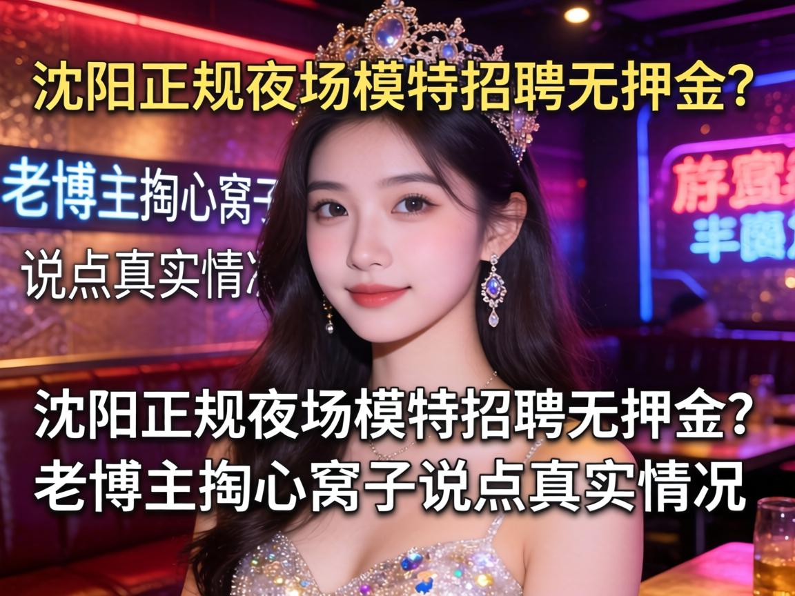 沈阳正规夜场模特招聘无押金?老博主掏心窝子说点真实情况