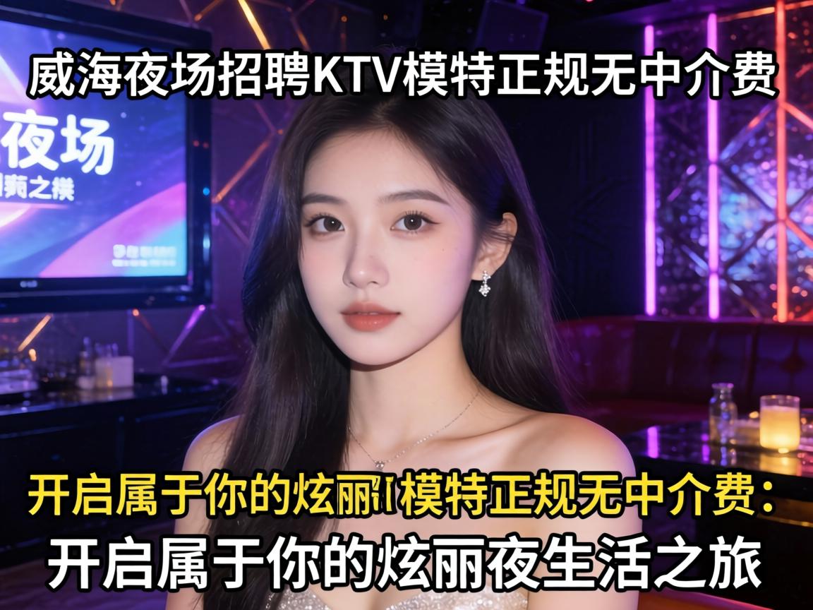 威海夜场招聘KTV模特正规无中介费:开启属于你的炫丽夜生活之旅